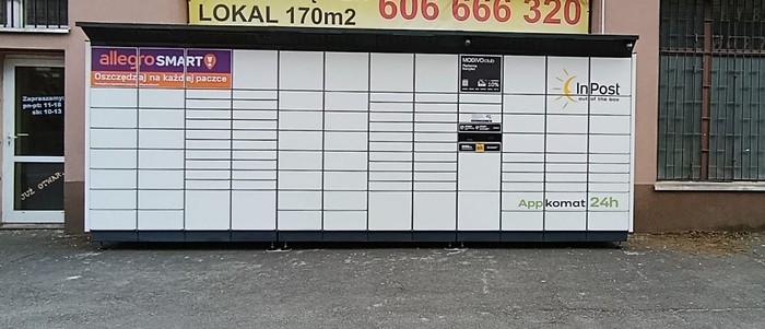 Photo du casier par InPost: InPost WAW144BAPP