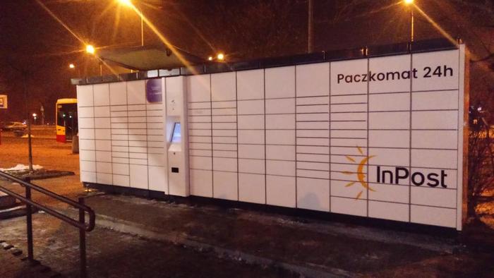 Paczkomat WAW152A Przy sklepie Mokpol