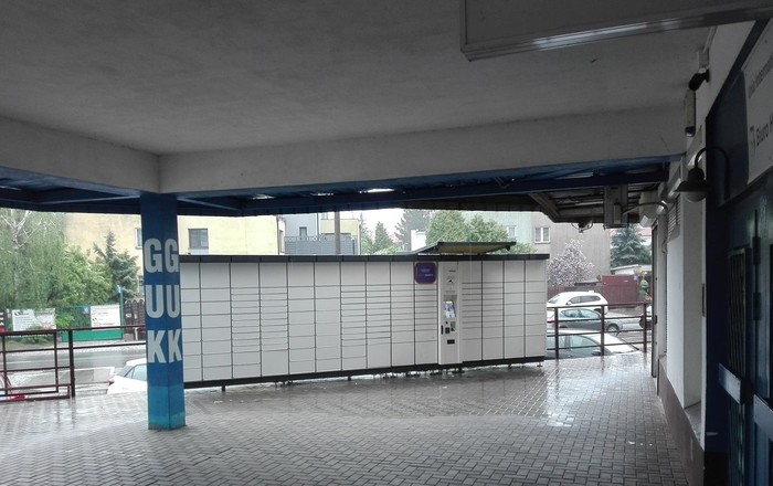 Foto del casillero de InPost: InPost WAW159A