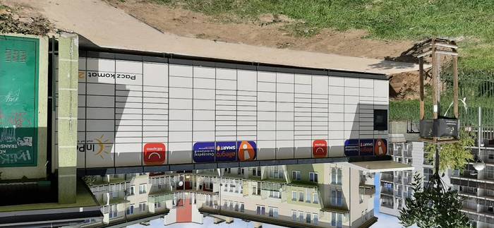 Paczkomat WAW190M Przy wiacie śmietnikowej od strony Pełczyńskiego