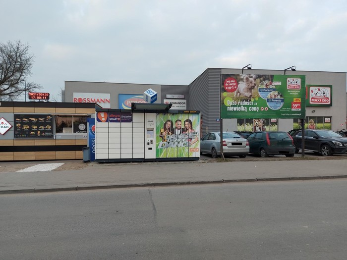 Parcel Locker WAW200AP Centrum handlowe