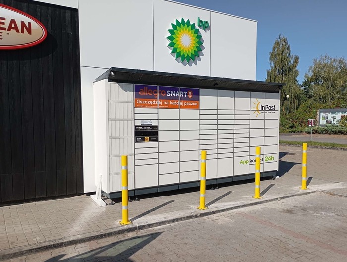 Foto del casillero de InPost: InPost WAW20BAPP