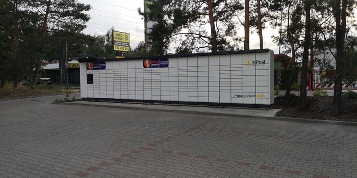 Zdjęcie paczkomatu od InPost: InPost WAW224M