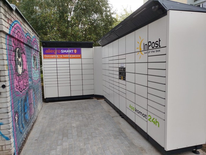 Photo du casier par InPost: InPost WAW24BAPP