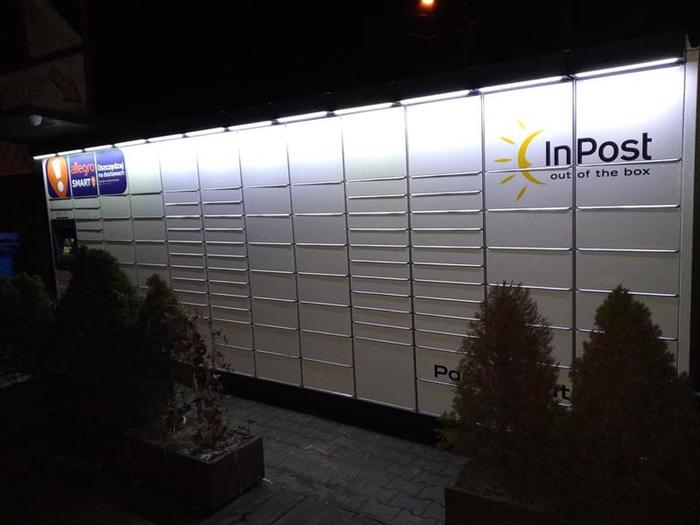 InPost's photo of the locker: InPost WAW313M