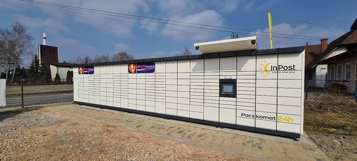 Parcel Locker WAW334M Teren bazy transportowej