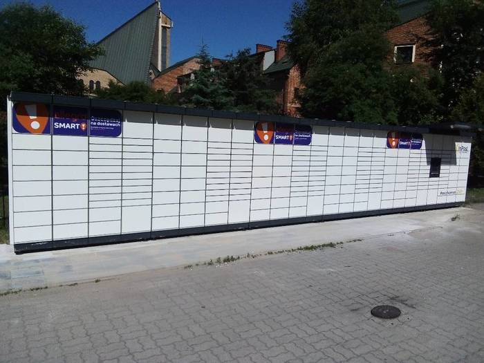 Parcel Locker WAW427M Obok Parku Sybiraków