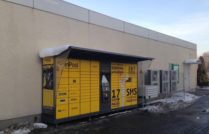 Foto del casillero de InPost: InPost WAW438