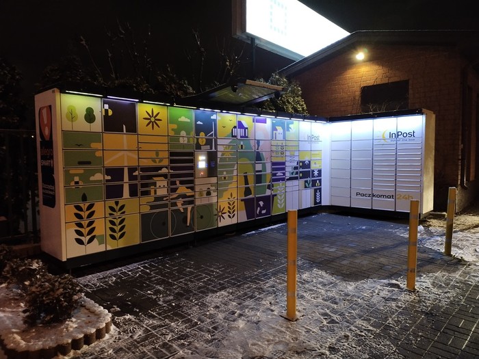 Photo du casier par InPost: InPost WAW45N