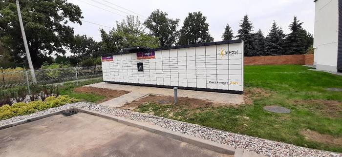 Paczkomat WAW509M Przy sklepie lidl