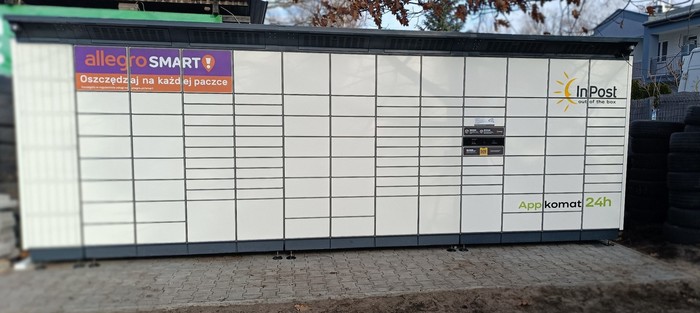 Foto del casillero de InPost: InPost WAW51BAPP