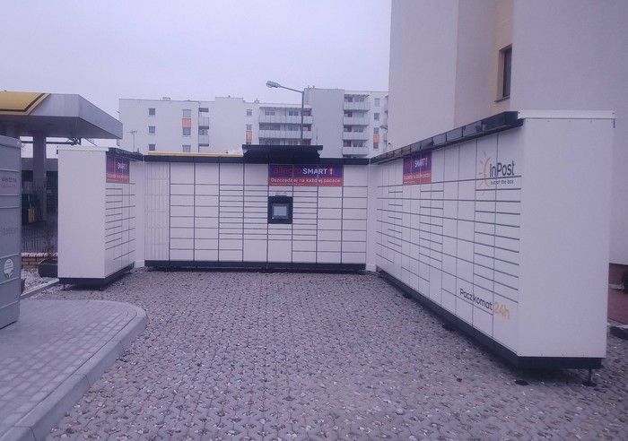 Foto del casillero de InPost: InPost WAW564M