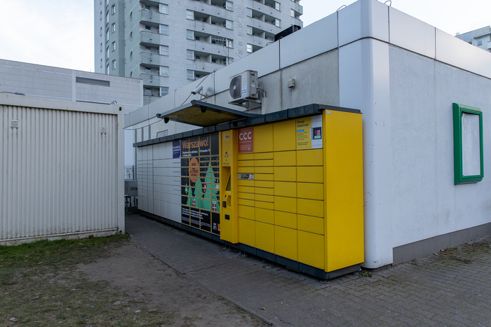 Paczkomat WAW57A Stacja paliw BP