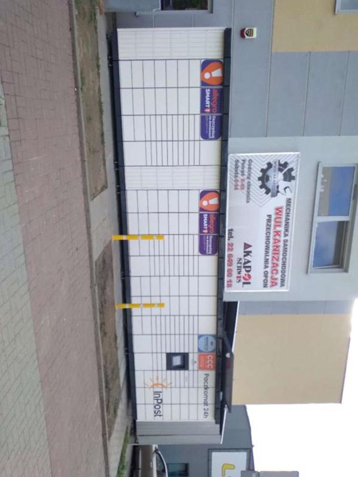 Parcel Locker WAW58M Przy Serwisie Samochodowym Akapol