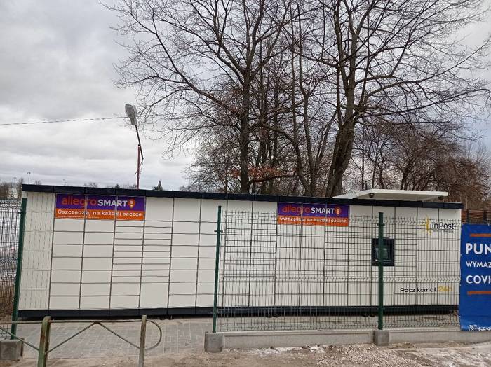 Paczkomat WAW597M Przy budce strażniczej
