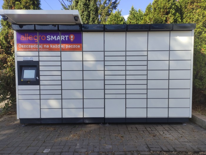 Parcel Locker WAW631M Przy myjni bezdotykowej