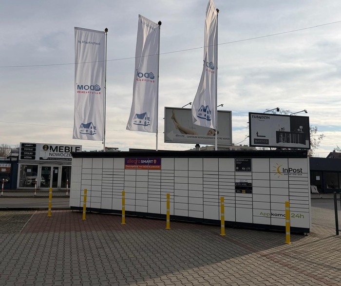 Foto del casillero de InPost: InPost WAW65BAPP
