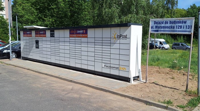 Foto del casillero de InPost: InPost WAW776M