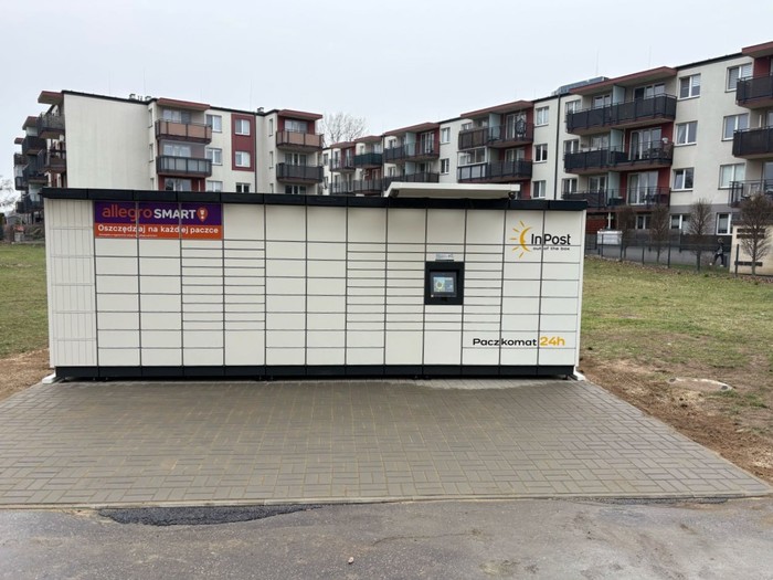 Zdjęcie paczkomatu od InPost: InPost WAW791M