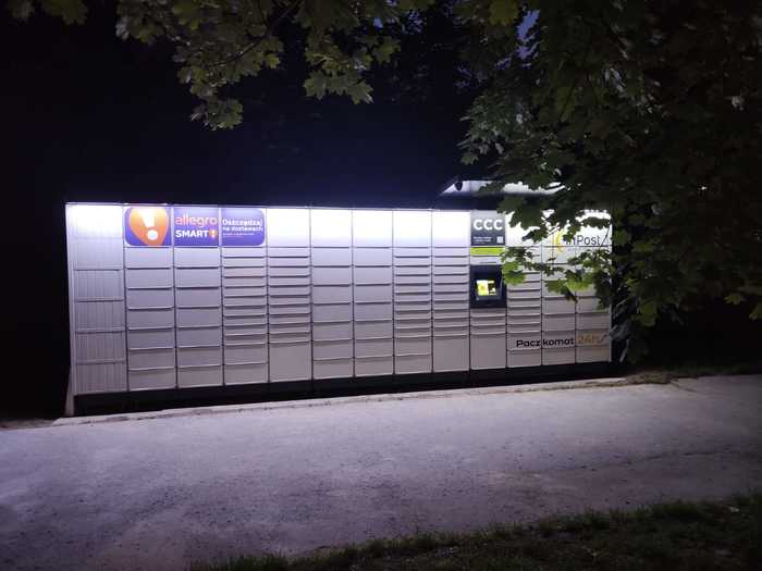 InPost's photo of the locker: InPost WAW793M