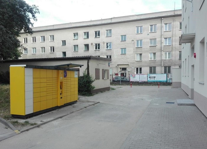 Paczkomat WAW79A Przy Urzędzie Pracy