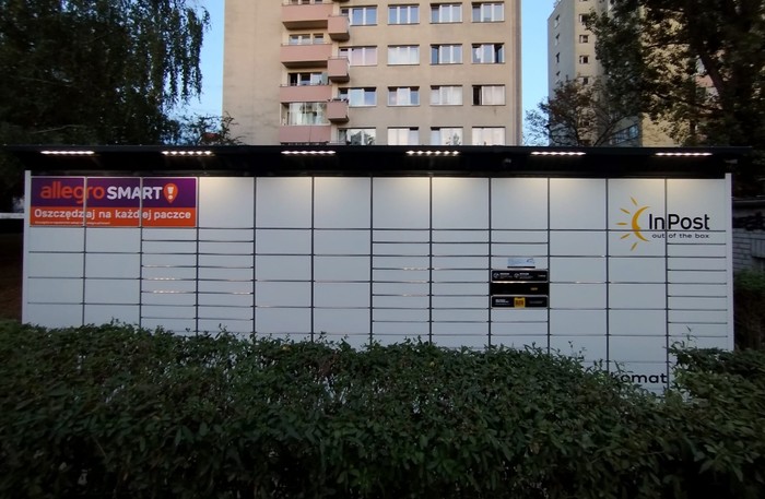 Photo du casier par InPost: InPost WAW80BAPP
