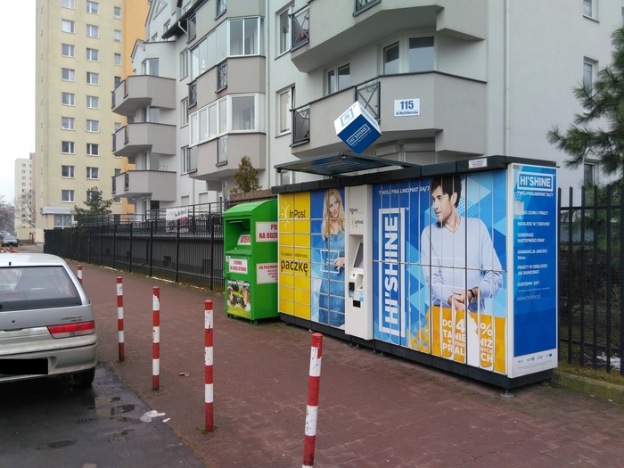 Photo du casier par InPost: InPost WAW88AP