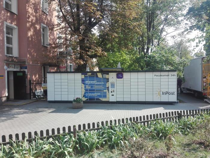 Zdjęcie paczkomatu od InPost: InPost WAW91A