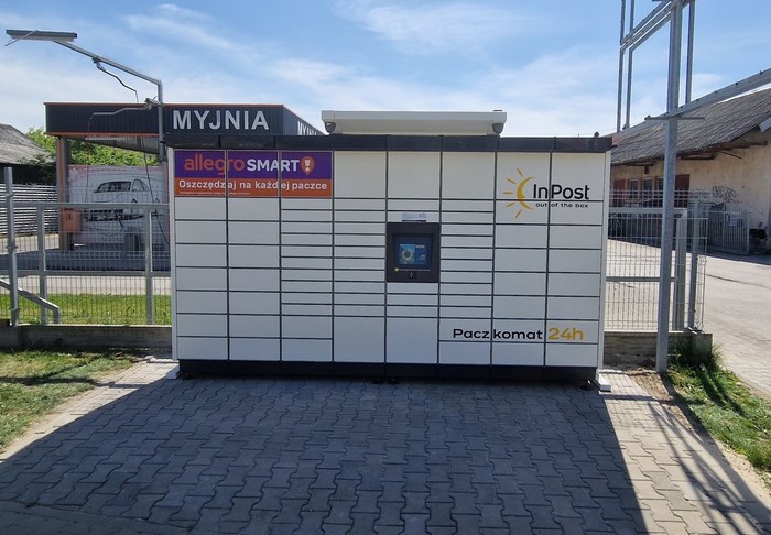 Paczkomat WBN03M Przy Myjni Samochodowej