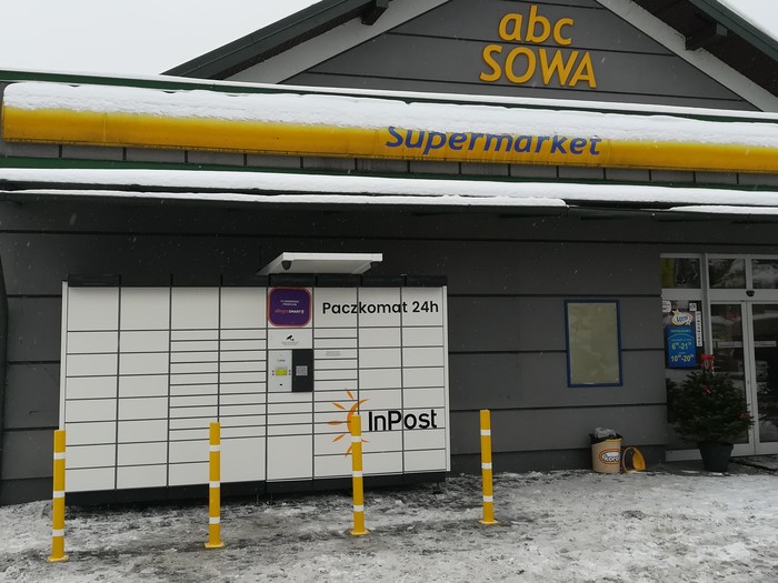 Paczkomat WGL01N Przy sklepie Delikatesy ABC
