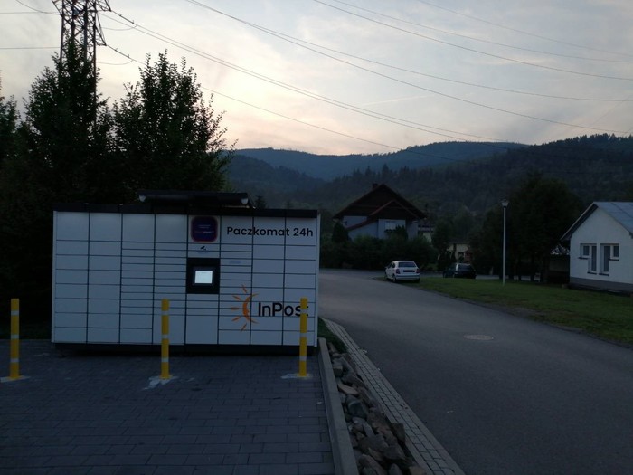 Parcel Locker WGO01M C.H. HUTA myjnia samochodowa