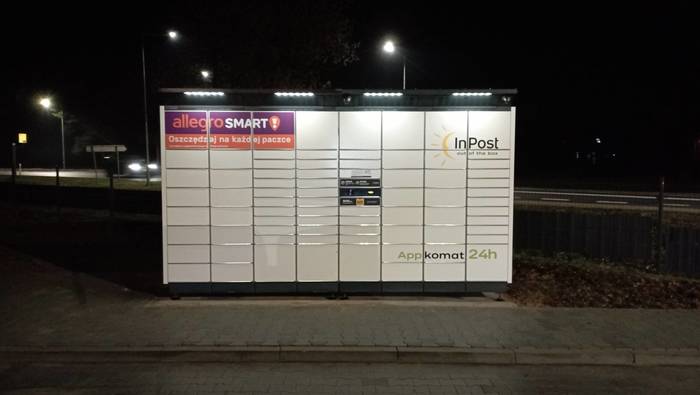 Paczkomat WHE01BAPP Market Dino
