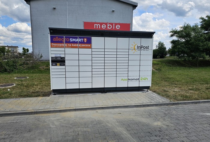 Paczkomat WIE01BAPP Market Dino