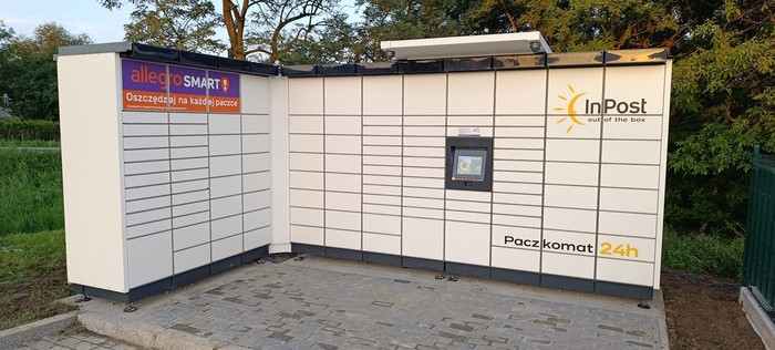 Paczkomat WIKW01M Parking przy budynku OSP