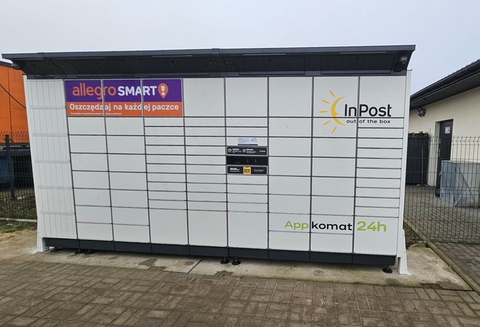 Paczkomat WISN01BAPP Przy sklepie Groszek