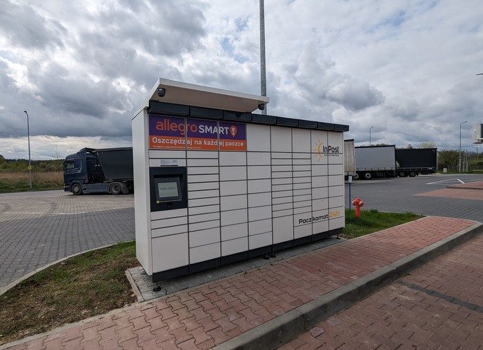 Поштомат WJT02M stacja Shell
