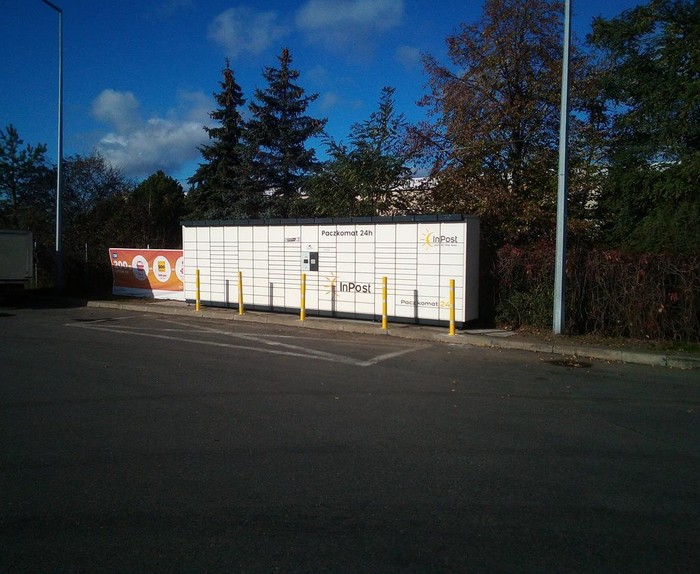 Paczkomat WKO01N Na stacji paliw Circle K