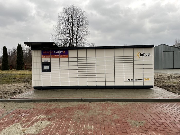 Paczkomat WKY01M Parking Urzędu Gminny Wielkie Oczy