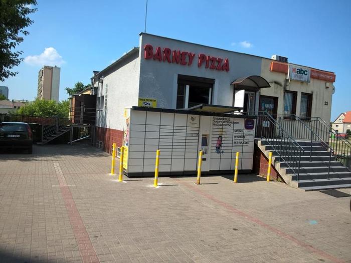 Paczkomat WLO03A Przy pizzerii Barney