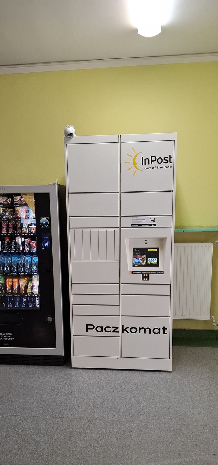 Поштомат WLO03HP w szpitalu przy oddziale ratunkowym