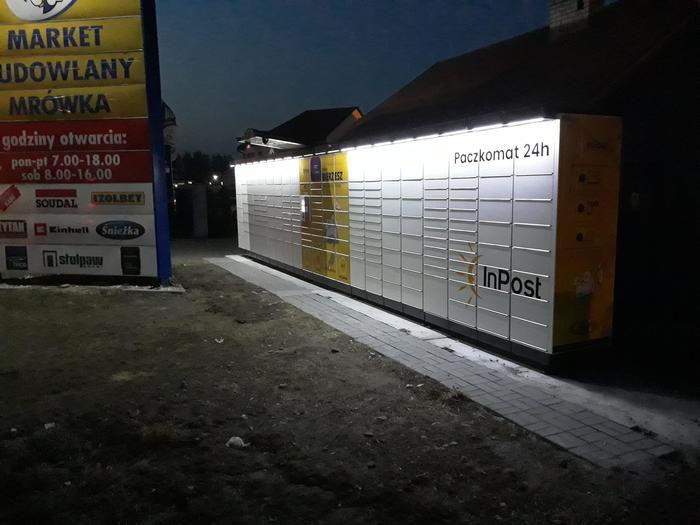 Paczkomat WLZ01N Przy sklepie Mrówka