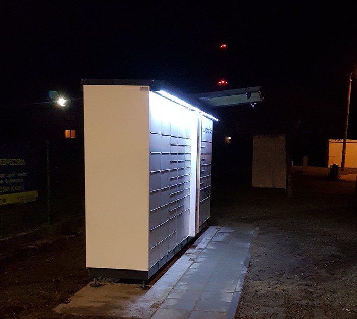 Paczkomat WOD04A Przy przystanku autobusowym Wilchwy Osiedle