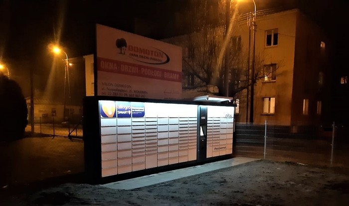 Paczkomat WOL09A Przy myjni bezdotykowej