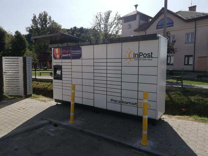 Paczkomat WPI01M Przy sklepie Lewiatan