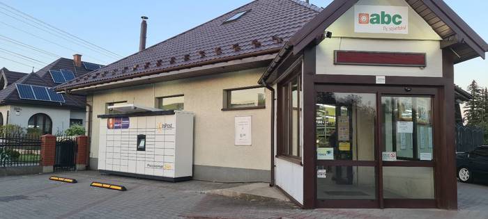 Parcel Locker WRD02M Boczna Ściana sklepu