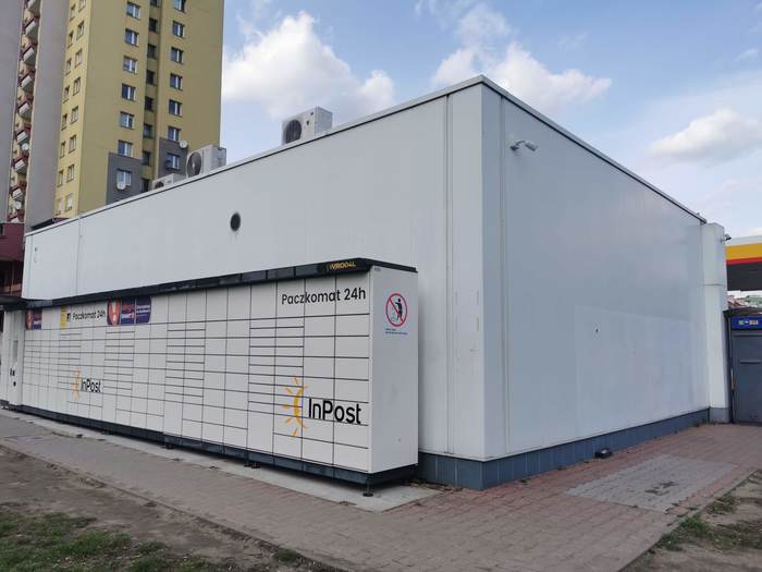 Paczkomat WRO04L Stacja paliw Shell