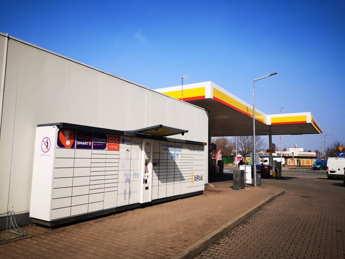Paczkomat WRO10L Stacja paliw Shell