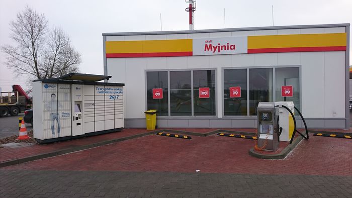 Поштомат WRO11L Stacja paliw Shell