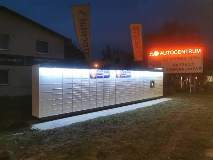 Paczkomat WRO157M Przy warsztacie samochodowym