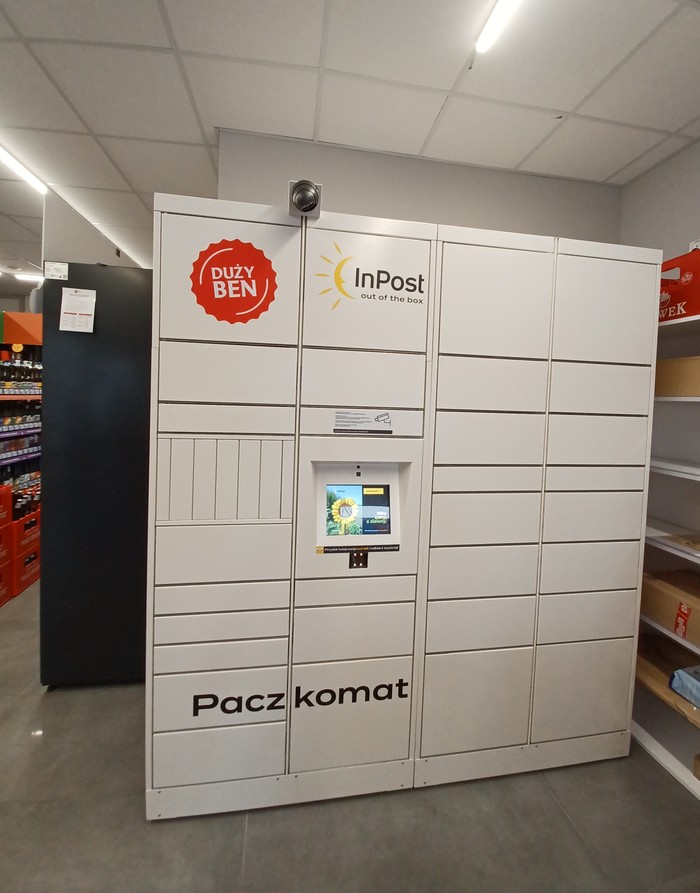 Paczkomat WRO32HP w sklepie Duży Ben